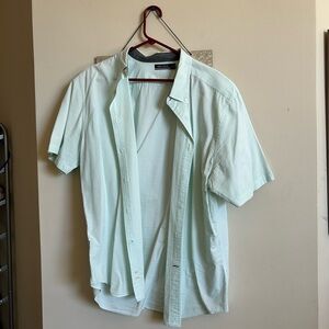 Nautica mint green button up Size XL